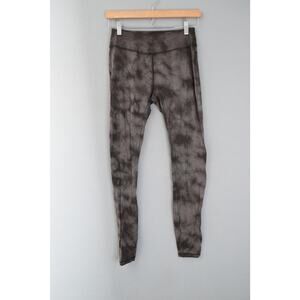 Smartwool Pants Womens Small Gray Tie Dye Merino Wool Leggings All Season Base